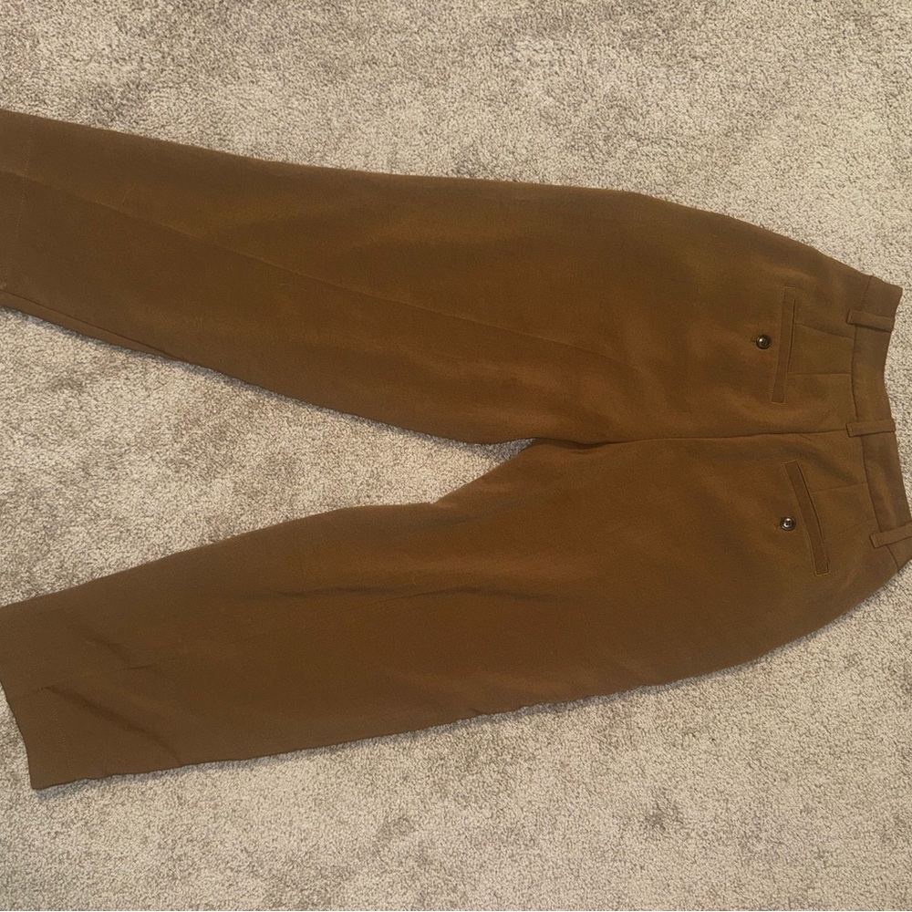 Madewell Brown Harlow Tailored Pants - Picture 4 of 4